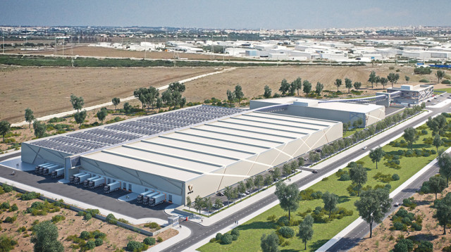 צילום הדמיה של אחד המפעלים החדשים של רב־בריח בישראל (צילום: יח"צ)