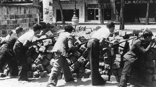 מלחמת האזרחים בספרד (צילום: Getty images)