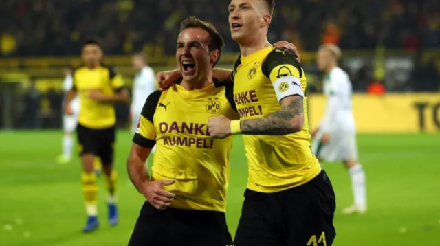 גצה עם רויס (צילום: Getty images)