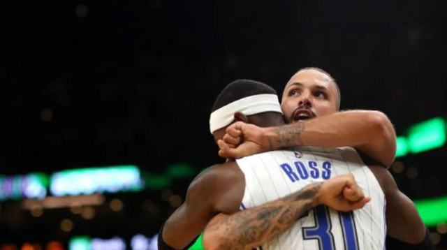 שחקני אורלנדו מג'יק (צילום: AFP)