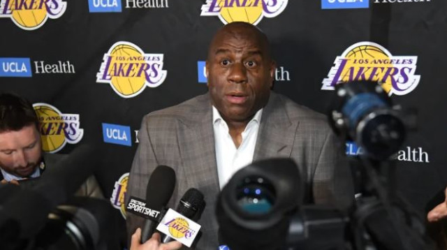 מג'יק ג'ונסון (צילום: AFP)