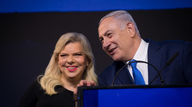 בנימין נתניהו, שרה נתניהו (צילום: יונתן זינדל, פלאש 90)