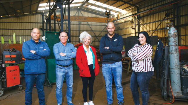 מ.שיימן עבודות מתכת בע"מ (צילום: לירון מולדובן)