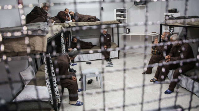 אסירים ביטחוניים (צילום: חסן ג'די, פלאש 90)