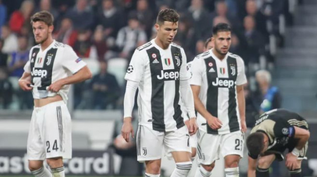 שחקני יובנטוס (צילום: AFP)