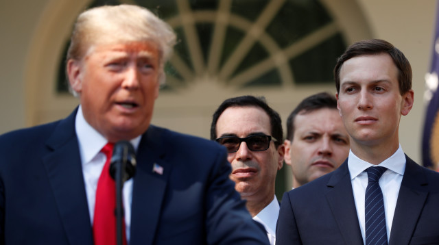 ג'ארד קושנר, דונלד טראמפ (צילום: רויטרס)