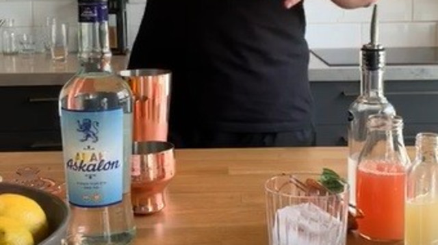 קוקטייל ערק אשכוליות (צילום: יונתן הררי)