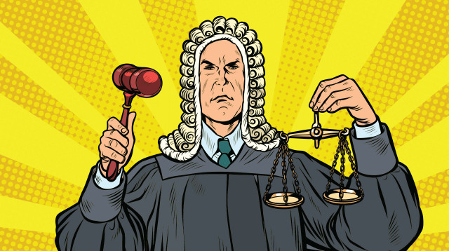 שופט, אילוסטרציה (צילום: אינג אימג')