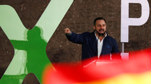 מנהיג VOX, סנטיאגו אבסקאל (צילום: רויטרס)