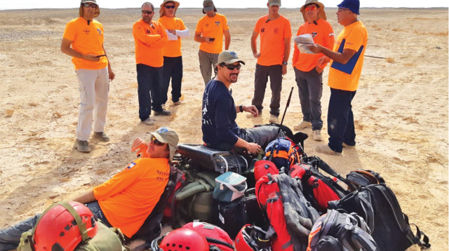 מרכז החילוץ בדרום (צילום: נדב אילון)