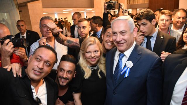 בנימין ושרה נתניהו  (צילום: דוברות הכנסת)