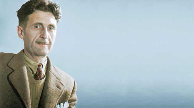 ג'ורג' אורוול (צילום: Cassowary Colorizations)