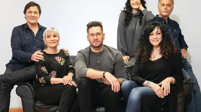 אילנית, אבי טולדנו, קובי אשרת, דפנה דקל, שלומית אהרון, אימרי זיו (צילום: יוסי אלוני)