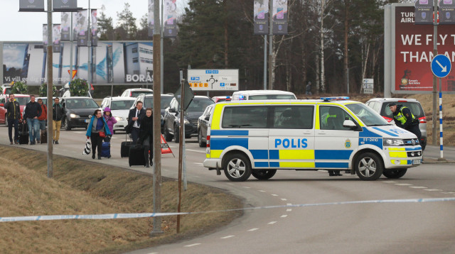 משטרת שוודיה (צילום: רויטרס)