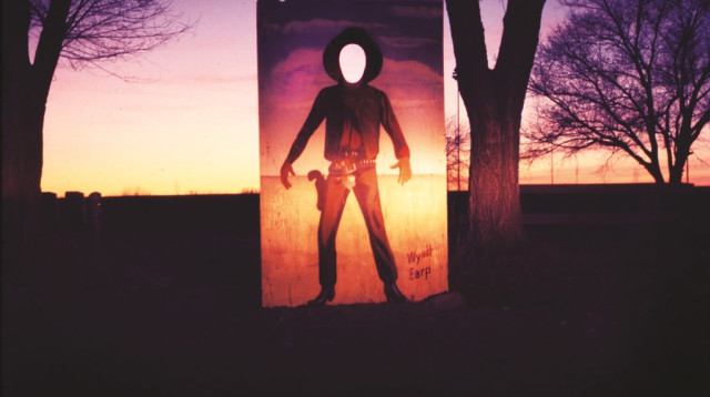 קברו של בילי הנער. פורט סאמנר, ניו מקסיקו, 1975 (צילום: אבי גנור)