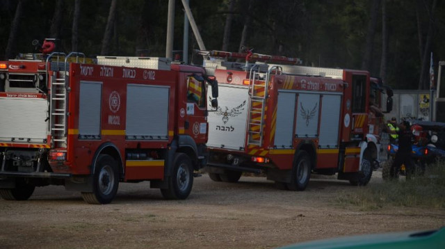 רכבי כבאות (צילום: קובי ריכטר/TPS)
