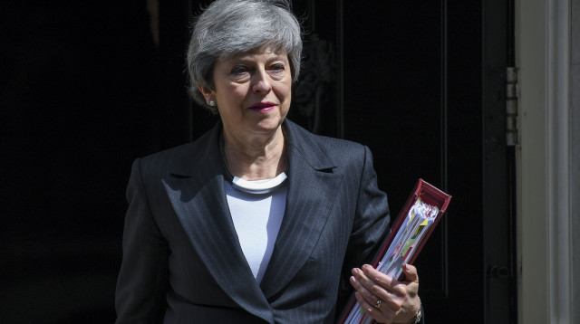 תרזה מיי, ארכיון (צילום: AFP)