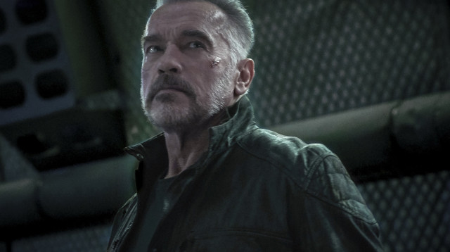 ארנולד שוורצנגר, "שליחות קטלנית: גורל אפל" (צילום: פורום פילם)