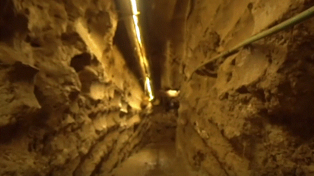 השמדת מנהרת רמיה של חיזבאללה (צילום: דובר צה"ל)