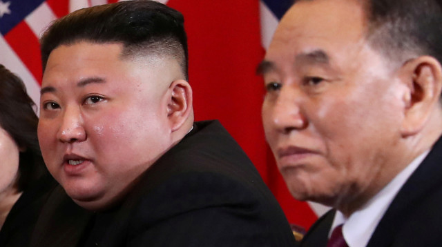 קים יונג צ'ול, קים ג'ונג און (צילום: רויטרס)