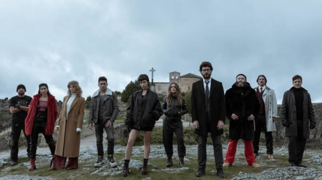 בית הנייר (צילום: נטפליקס)