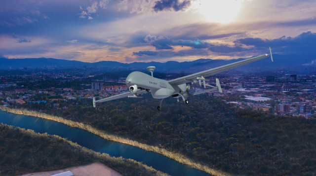 המל"ט הטקטי T-HERON (צילום: התעשייה האווירית)