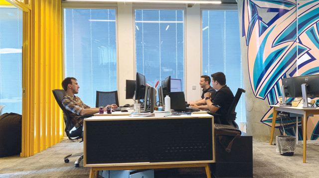 משרדי SentinelOne (צילום: יח"צ)