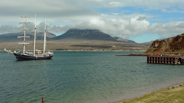 האי איילה בסקוטלנד (צילום: אורי לוצקי)