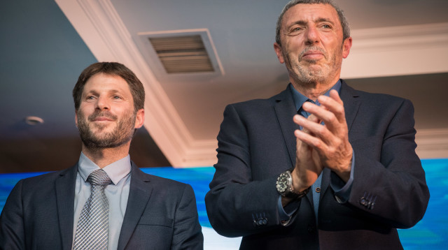 רפי פרץ, בצלאל סמוטריץ' (צילום: יונתן זינדל, פלאש 90)