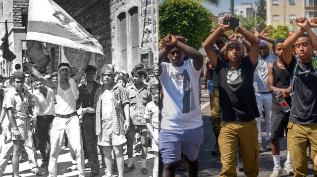 מחאת יוצאי אתיופיה, מהומות ואדי סאליב (צילום: מאיר ועקנין, פלאש 90,אוסקר טאובר)