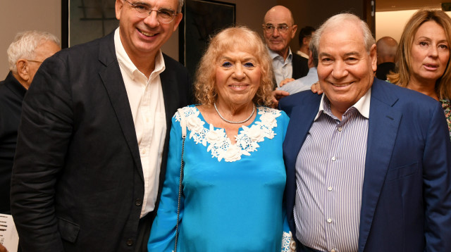 עמי וליזיקה שגיא וג'אנלואיג'י בנדטי (צילום: יוסי זלינגר)