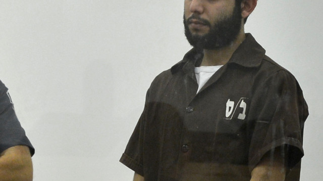 המחבל עבד אל חכים בן עדאל עאצי  (צילום: יהודה חיים, פלאש 90)