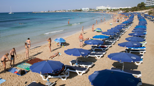 איה נאפה, קפריסין (צילום: AFP)