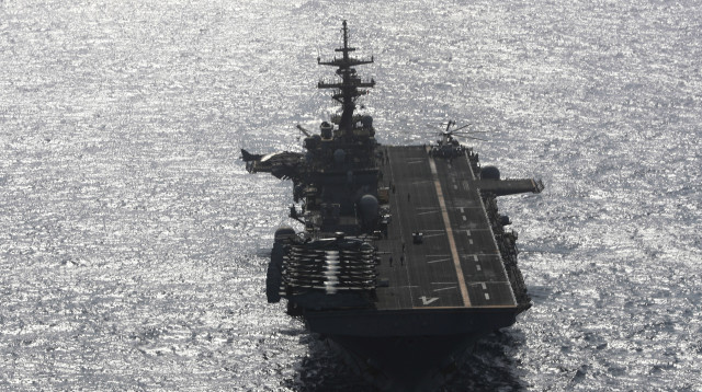 ה-USS BOXER (צילום: רויטרס)