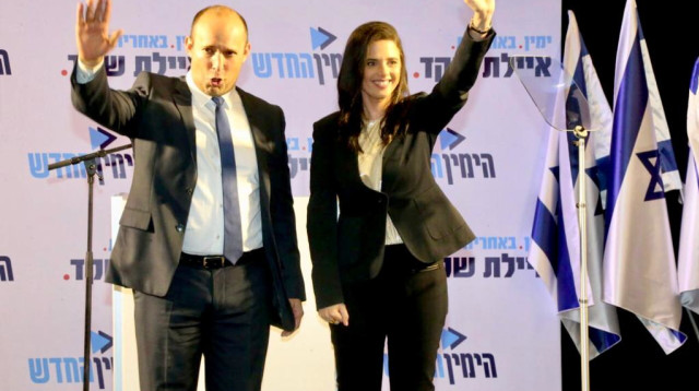 איילת שקד, נפתלי בנט (צילום: אבשלום ששוני)