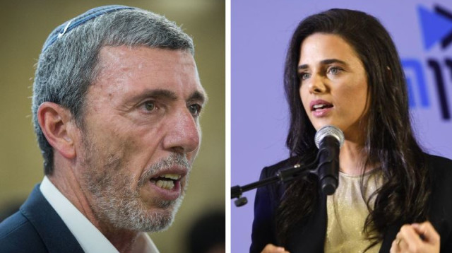 איילת שקד, רפי פרץ (צילום: אבשלום ששוני,פלאש 90)