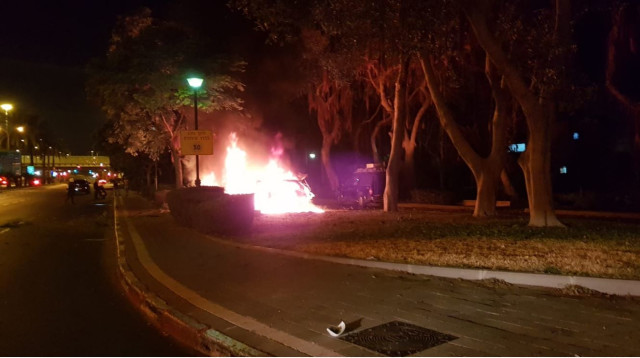 חיסול בת"א (צילום: תיעוד מבצעי מד"א)