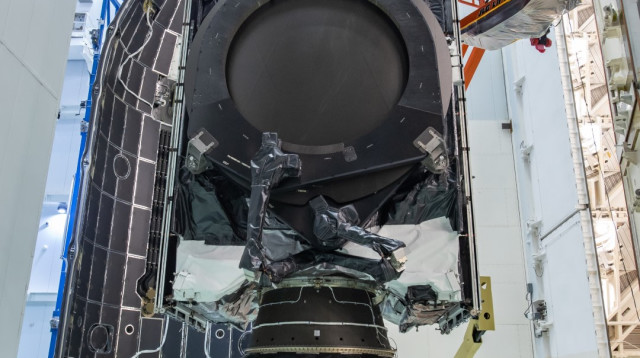 הלוויין עמוס 17 (צילום: באדיבות Spacecom)