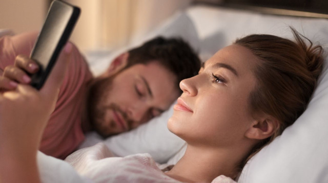 תפסה אותו בבגידה (צילום: אינגאימג')