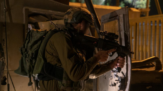 התקרית בגבול עזה (צילום: דובר צה"ל)