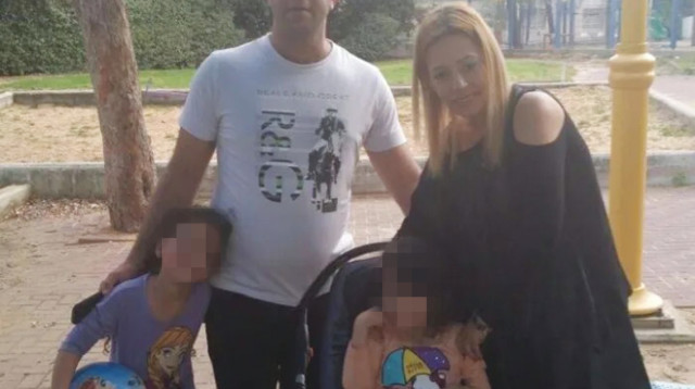 אופיר חסדאי ז"ל ומשפחתו (צילום: באדיבות המשפחה)