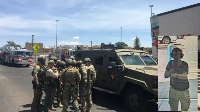 אירוע הירי באל פאסו והיורה (צילום: gettyimages)