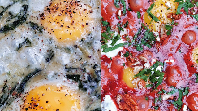 שקשוקת סלקים ותרד (צילום: אודי ואושר)