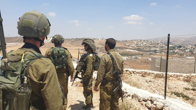 לוחמי צה"ל במרחב יהודה ושומרון (צילום: דובר צה"ל)