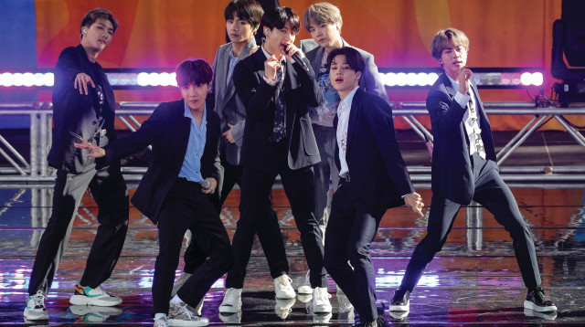 להקת BTS (צילום: רויטרס)