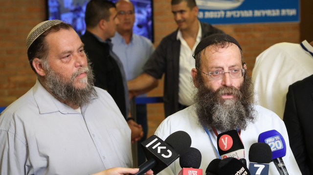 ברוך מרזל, בנצי גופשטיין (צילום: נועם רבקין פנטון, פלאש 90)