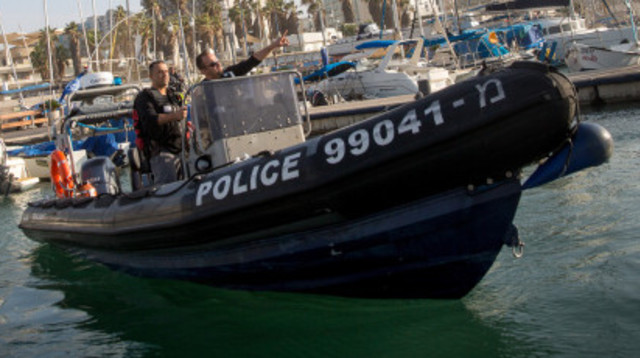 יחידת השיטור הימי (צילום: מרים אלסטר, פלאש 90)