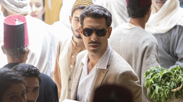 "המרגל" ("אלי") על אלי כהן בכיכובו של סשה ברון כהן (צילום: באדיבות נטפליקס)