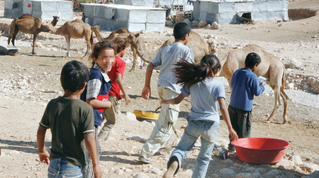 ילדים בדואים (צילום: נתי שוחט, פלאש 90)