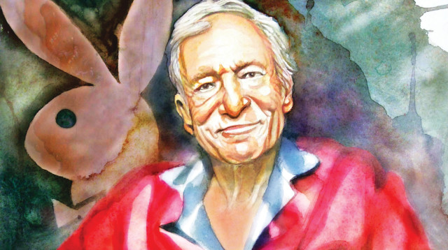 יו הפנר (צילום: איור: נעמי ליס־מיברג)